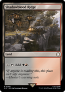 Shadowblood Ridge (PIP-288) [Fallout]