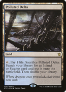 Polluted Delta (KTK-239) [Khans of Tarkir] Foil