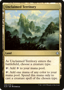 Unclaimed Territory (XLN-258) [Ixalan]
