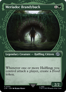 Meriadoc Brandybuck (Showcase) (LTR-314) (Borderless) [The Lord of the Rings: Tales of Middle-earth] Foil