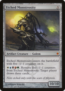 Etched Monstrosity (NPH-135) [New Phyrexia]