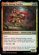 Ruby, Daring Tracker (WOE-212) [Wilds of Eldraine] Foil