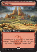 Mountain (SLD-1364) (Extended Art) [Secret Lair Drop] Foil