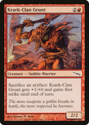 Krark-Clan Grunt (MRD-097) [Mirrodin] Foil