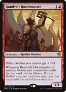 Rundvelt Hordemaster (DMU-142) [Dominaria United] Foil