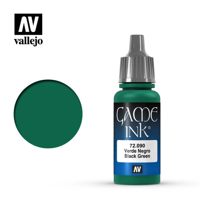 [CLEARANCE] Game Color Ink: 72.090 Black Green
