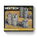 Battletech Terrain: Hextech Industrial Fluidworks - Small Storage Tanks