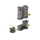 Battletech Terrain: Hextech Industrial Fluidworks - Small Storage Tanks