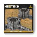 Battletech Terrain: Hextech Industrial Fluidworks - Large Storage Tanks