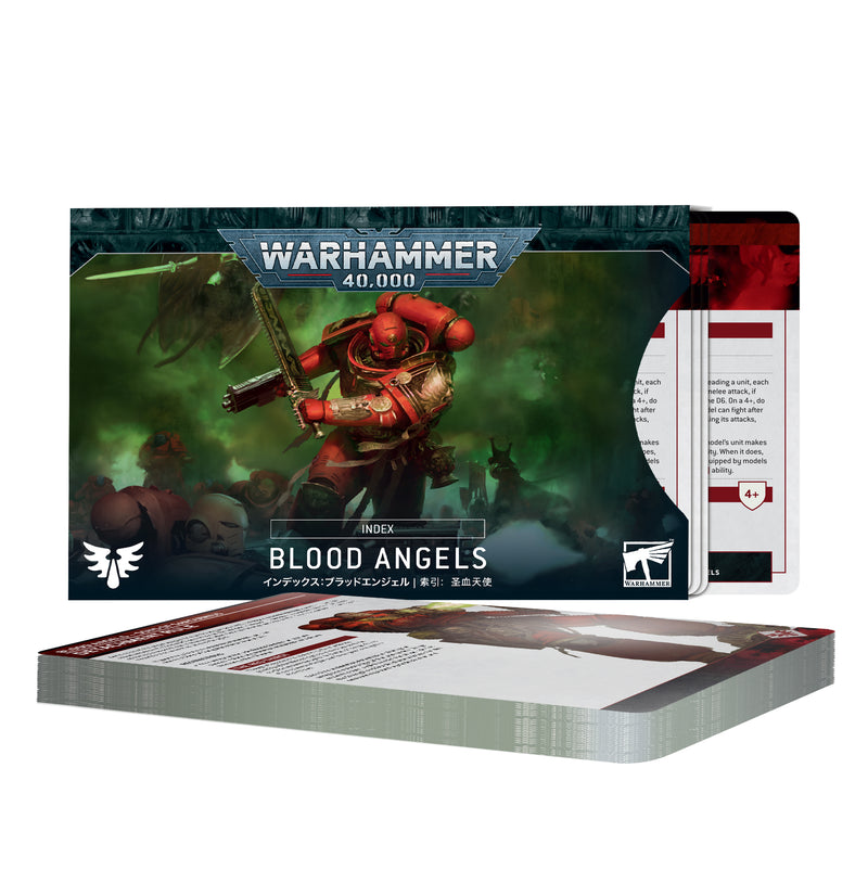 Blood Angels: Index Cards (Eng)