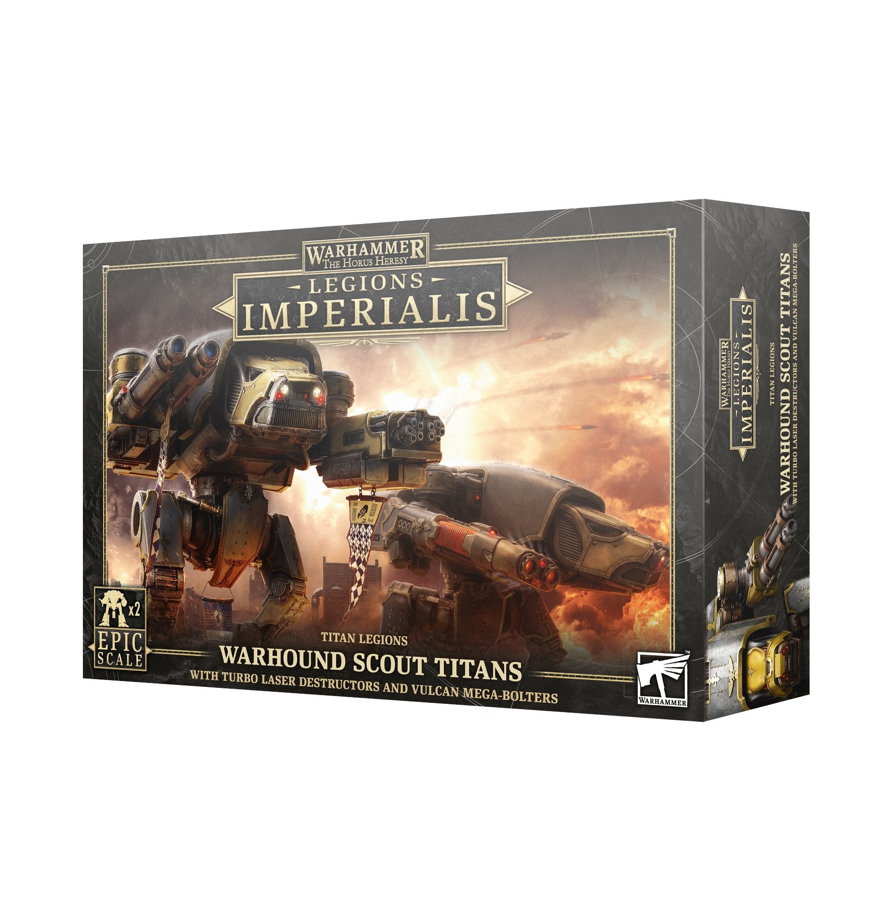 Legions Imperialis: Warhound Scout Titans (Turbo Laser Destructors / V