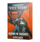 40K Kill Team: Hernkyn Yaegirs Datacards (Eng)
