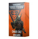 40K Kill Team: Chaos Cult Datacards (Eng)