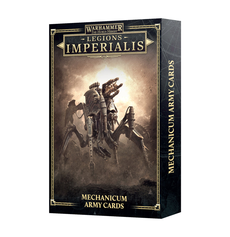 Legions Imperialis: Mechanicum Army List Cards [Nov 2, 2024]