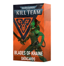 40K Kill Team: Blades of Khaine Datacards (Eng)