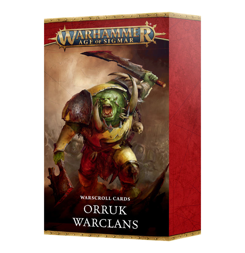 Orruk Warclans: Warscroll Cards (Eng) [Jan 18, 2025]