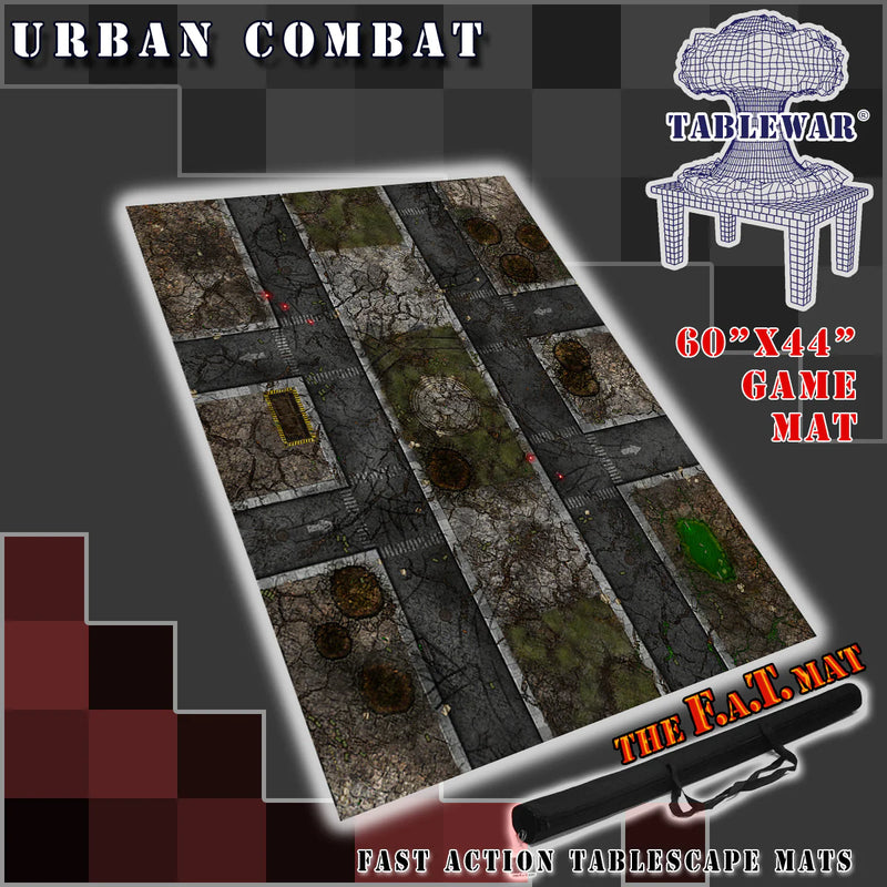 F.A.T. Mats: 'Urban Combat 3' 44x60 Gaming Mat