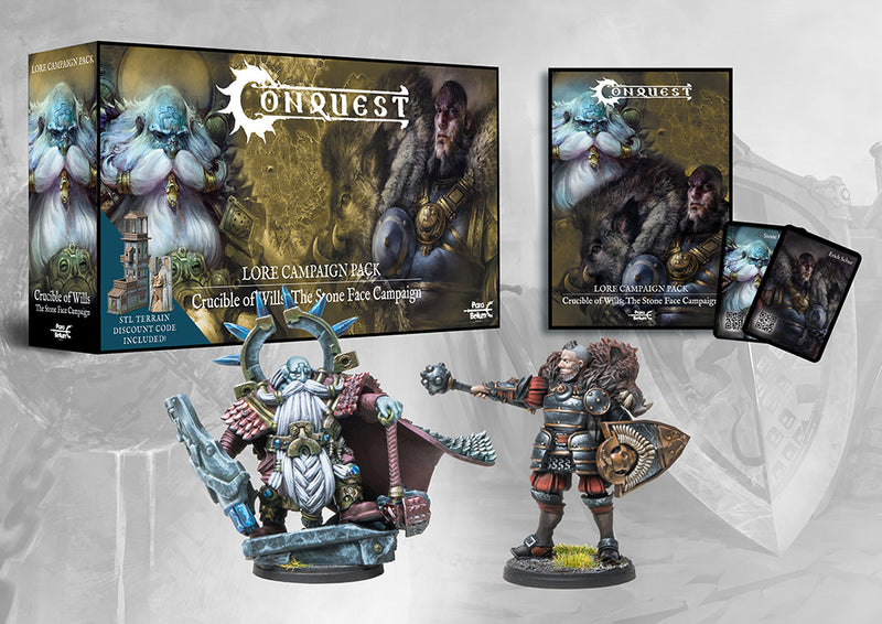 Conquest: Crucible of Wills - The Stone Face Campaign (Limited Edition) [Apr 26, 2024]