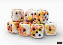 Chessex Dice: Sunrise Black 12D6