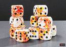 Chessex Dice: Sunrise Black 12D6