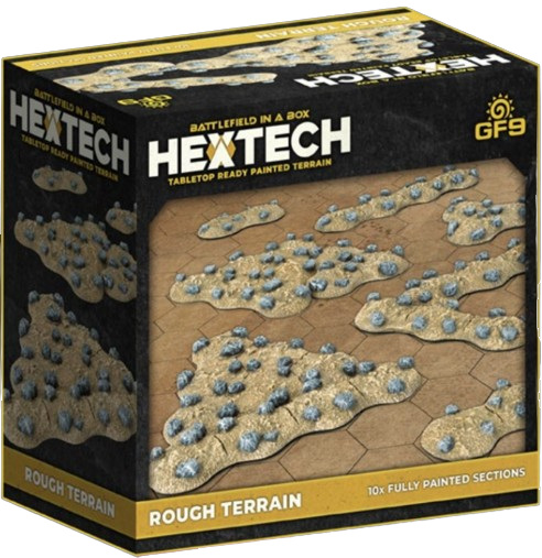 Battletech Terrain: HEXTECH Rough Terrain [JUNE 2024]