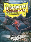 Dragon Shield: Matte Black Sleeves (100 pack)