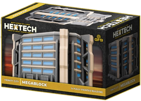 Battletech Terrain: HEXTECH Trinity City - Megablock