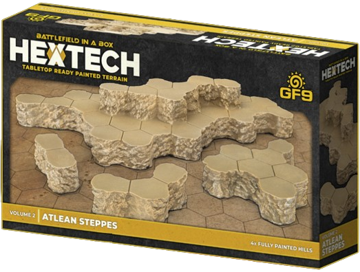 Battletech Terrain: Hextech Trinity City - Atlean Steppes - Volume 2