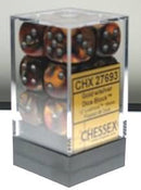 Chessex Dice: Lustrous Gold/Silver 12d6