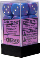 Chessex Dice: Speckled Silver Tetra 12d6