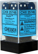 Chessex Dice: Speckled Stealth 12D6