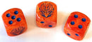 Weaver Courts: Peach Marbled Dice