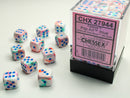 Chessex Dice: Pop-Art/Blue 36D6