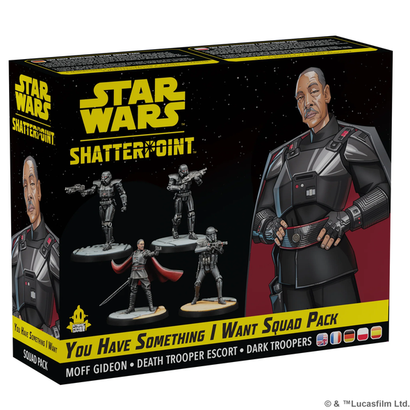 Star Wars Shatterpoint: You Have Something I Want Squad- Moff Gideon