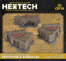 Battletech Terrain: Riverside Communications Deployable Barracks