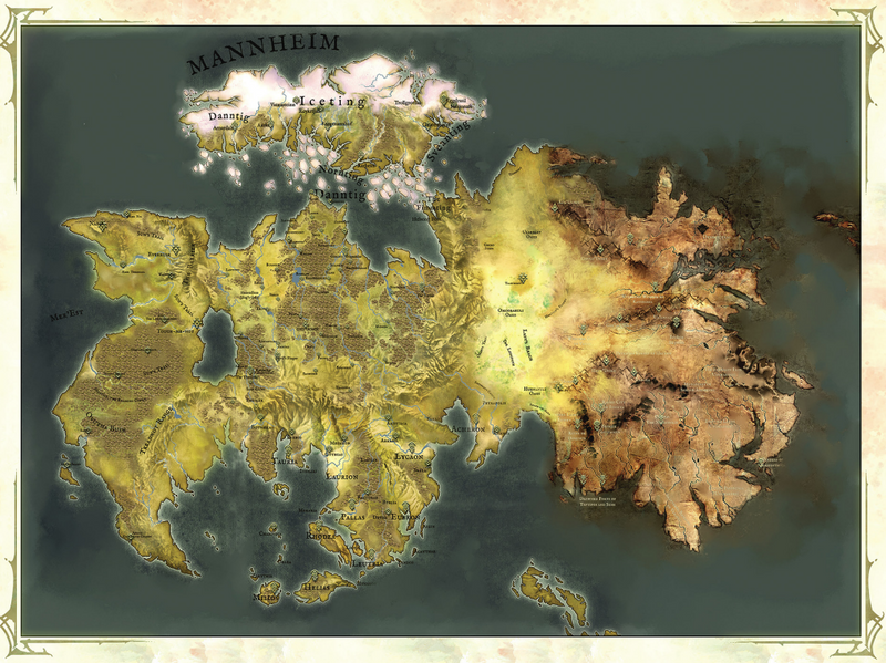 Conquest: Cloth Map of Alektia, EÄ