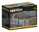 Battletech Terrain: Hextech Trinity City - Fortress Walls (Grey)