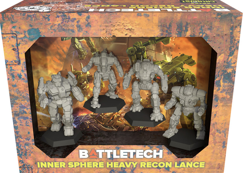 Battletech: Inner Sphere Heavy Recon Lance [Q2 2025]