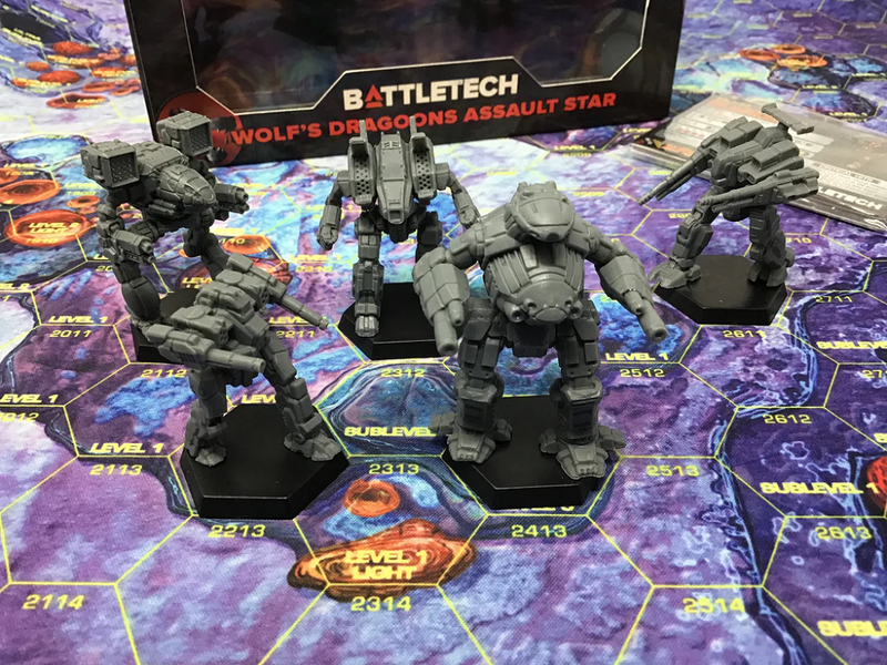 Battletech: Wolf's Dragoons Assault Star Force Pack