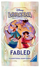 Disney Lorcana - Fabled Booster Pack (1)