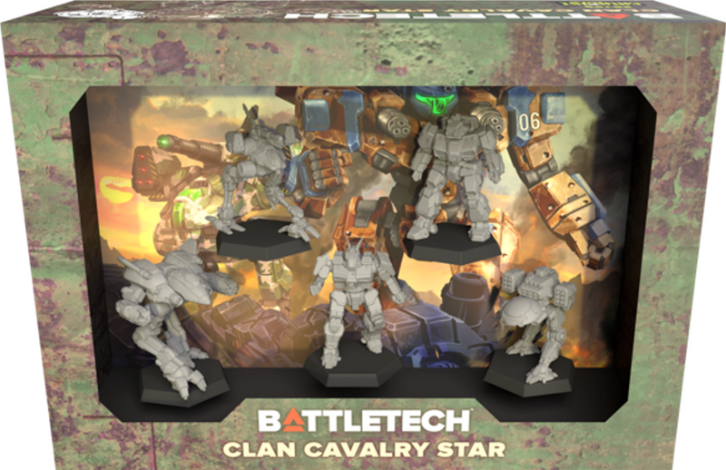 Battletech: Clan Cavalry Star Force Pack [Q1 2025]