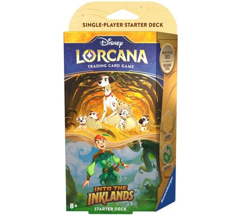 Disney Lorcana - Into the Inklands: Starter Deck ( Amber / Emerald )