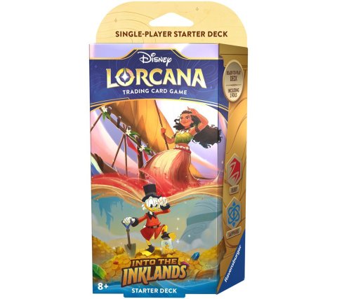 Disney Lorcana - Into the Inklands: Starter Deck ( Ruby / Sapphire )