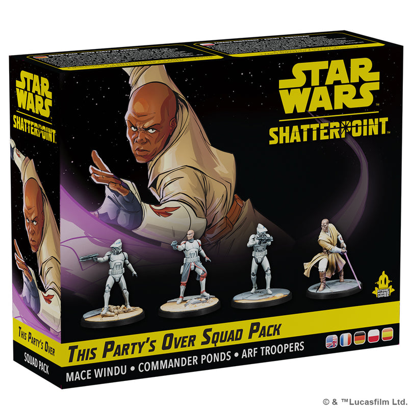 Star Wars Shatterpoint: This Party's Over - Mace Windu Squad Pack