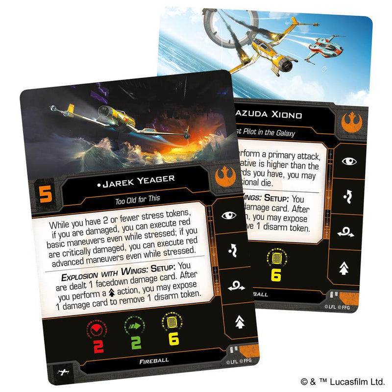 X-Wing 2nd Ed: Fireball Expansion Pack