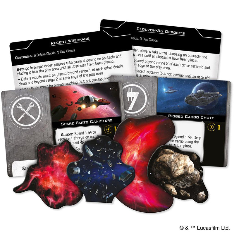 X-Wing 2nd Ed: Never Tell Me The Odds Obstacles Pack