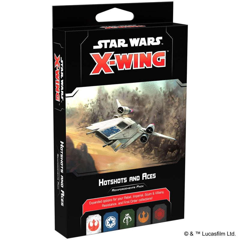 X-Wing 2nd Ed: Hotshots And Aces Reinforcements Pack