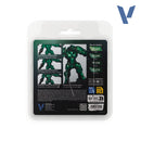 Vallejo True Metal Metallic: 77.257 Dusken Green Paint Set
