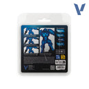 Vallejo True Metal Metallic: 77.256 Sapphire Blue Paint Set