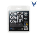 Vallejo True Metal Metallic: 77.251 Sterling Silver Paint Set